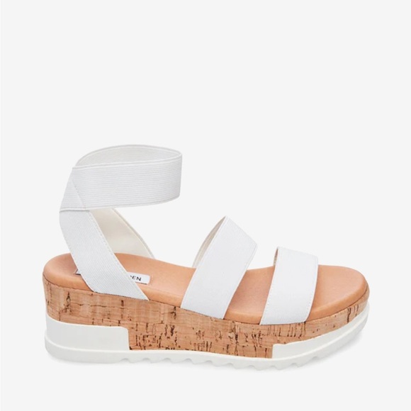Bandi white Steve Madden sandal - Picture 1 of 4
